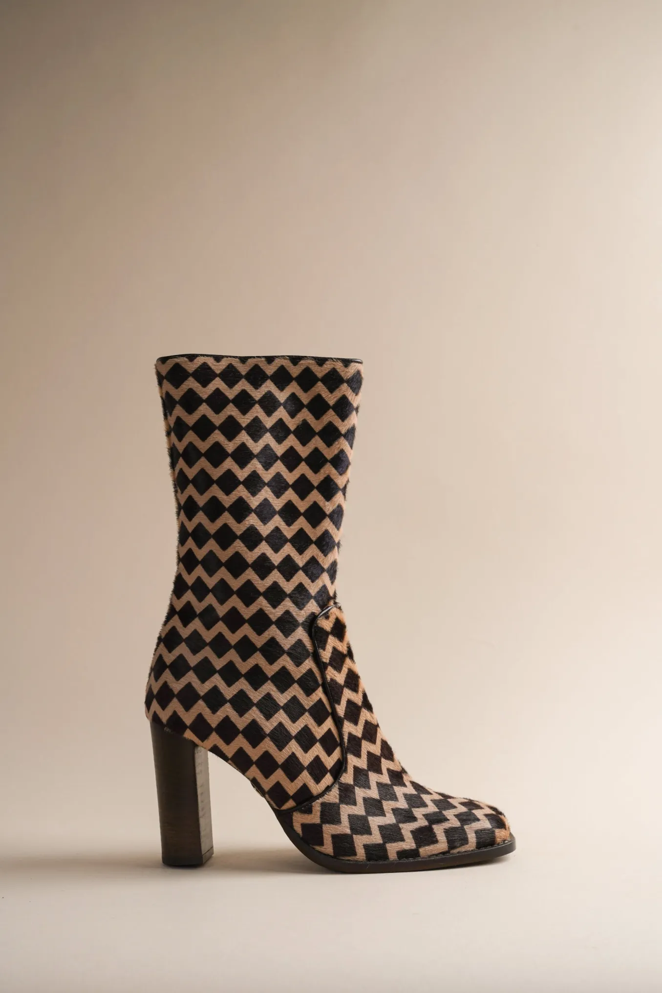 Lauryn Boot In Checkers